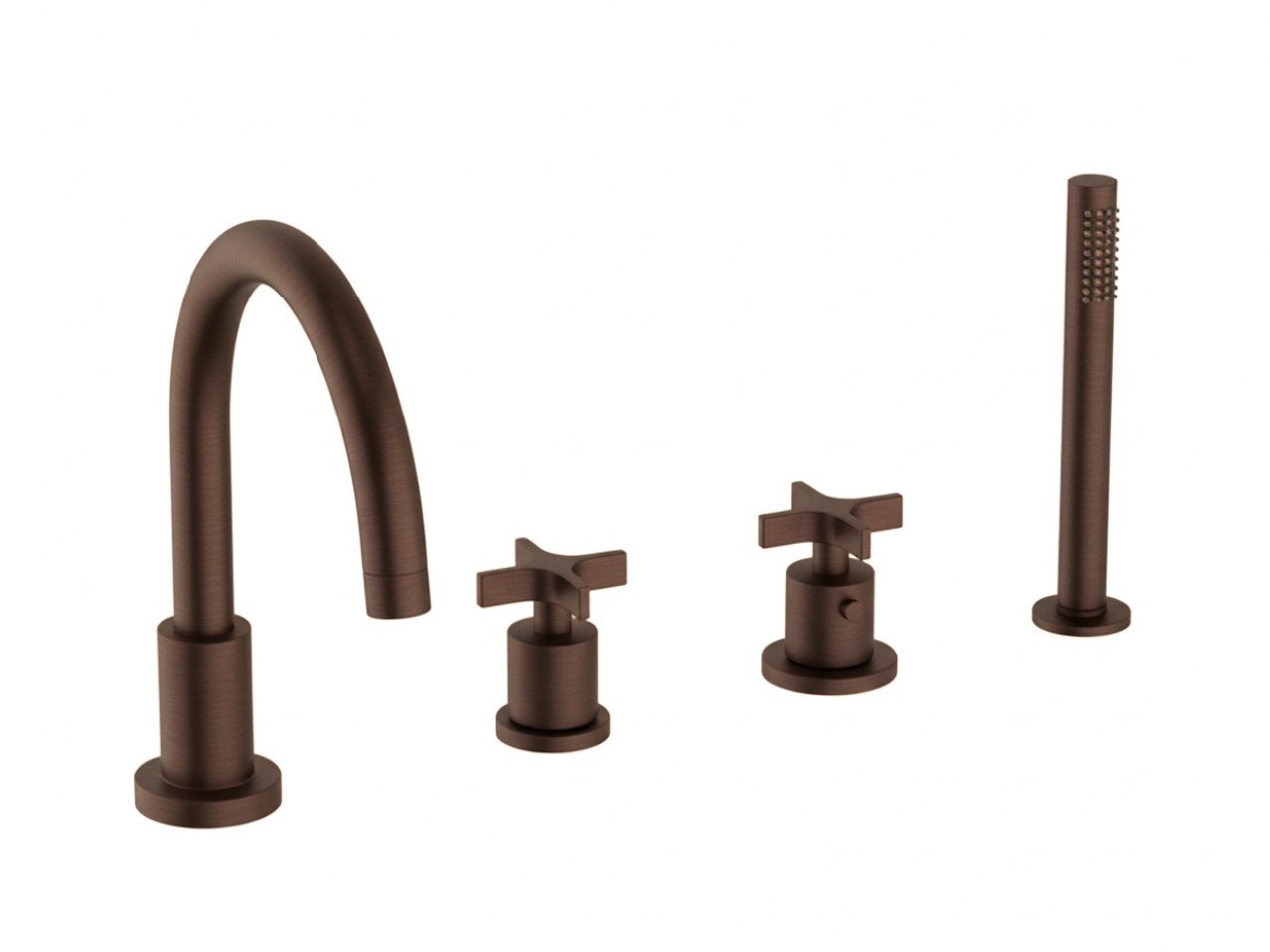 Thermostatic deck-mounted 4-hole mixer GRACE_GST76010 -1