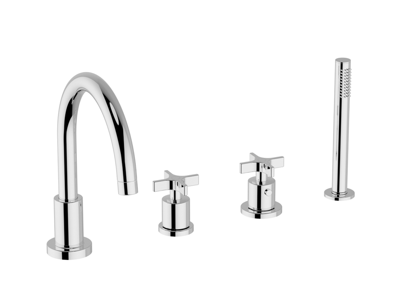 CisalThermostatic deck-mounted 4-hole mixer GRACE_GST76010