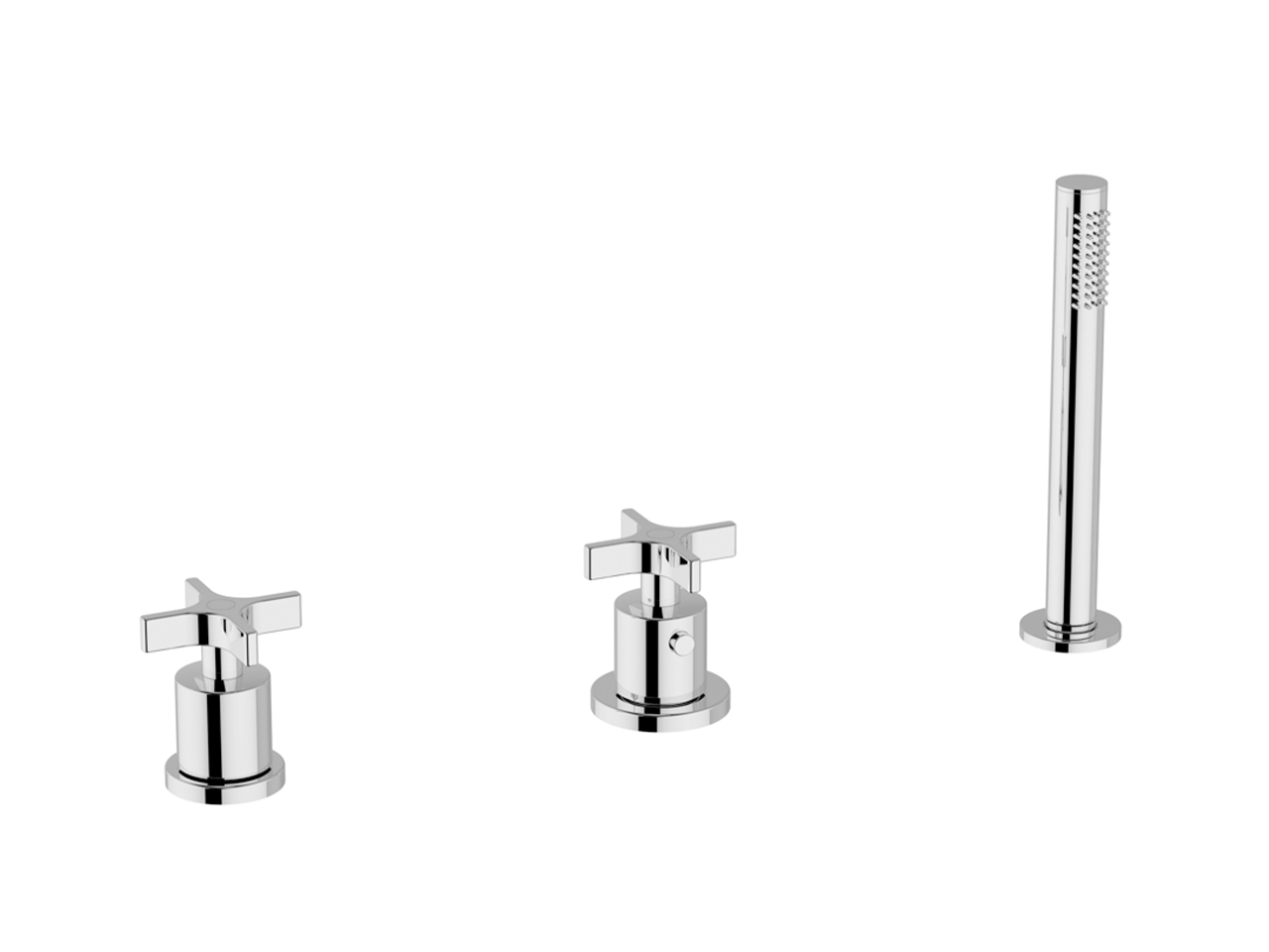 Thermostatic deck-mounted 3-hole mixer GRACE_GST79010 - v1