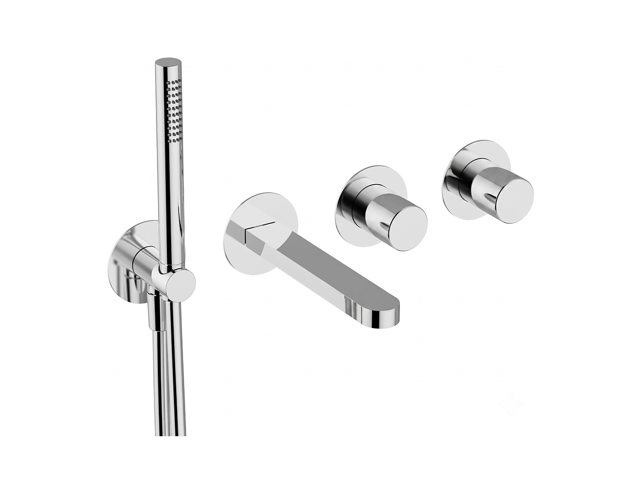 CisalExpo. part for concealed S.L. bath mixer PURA SINCRONIA_I10G8200