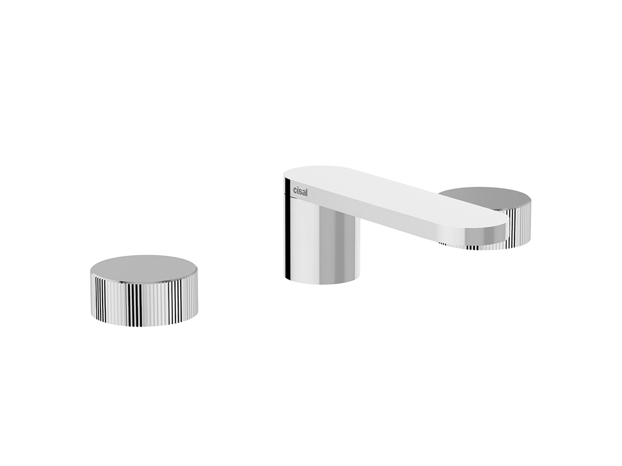 Cisal3 hole washbasin mixer PLISSÉ SINCRONIA_I2001020