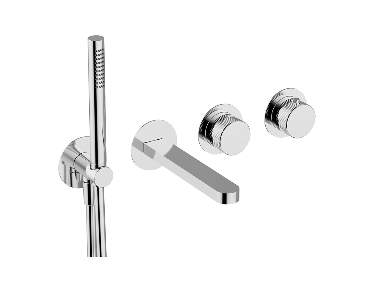CisalExposed part for con.thermo. bath mixer PLISSÉ SINCRONIA_I20G4200