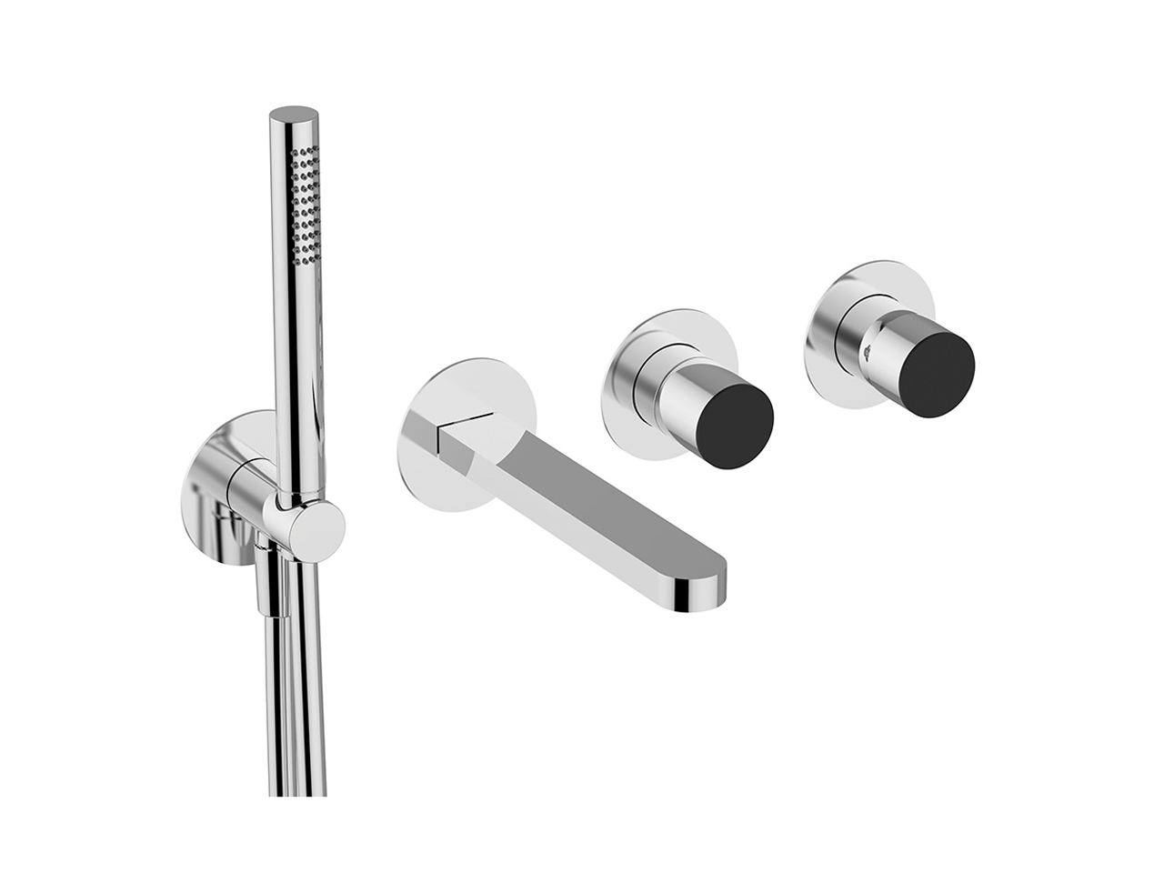 CisalExpo. part for concealed S.L. bath mixer DUO SINCRONIA_I30G8200