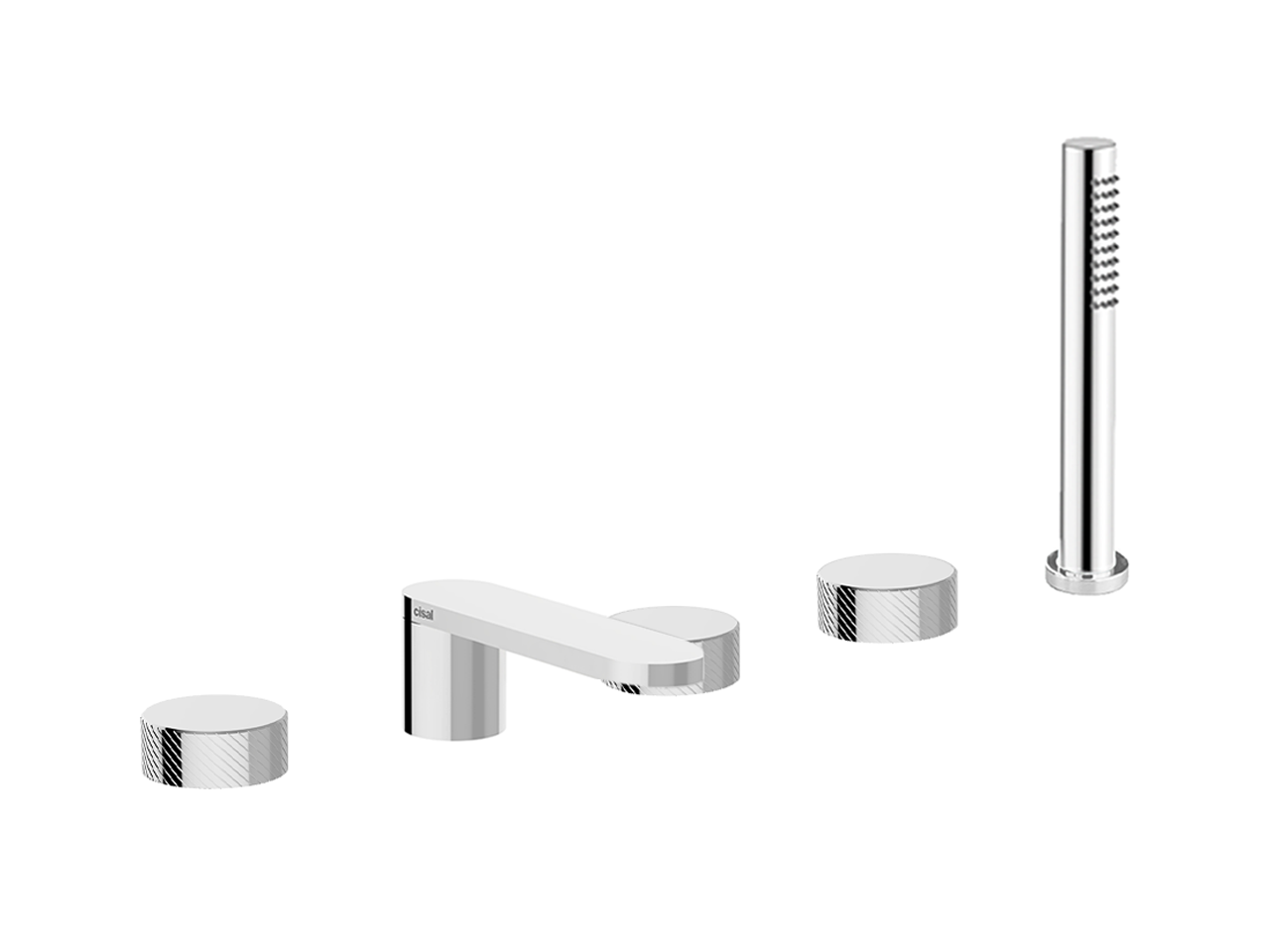 CisalDeck-mounted 5-hole bath mixer VOGUE SINCRONIA_I4000260