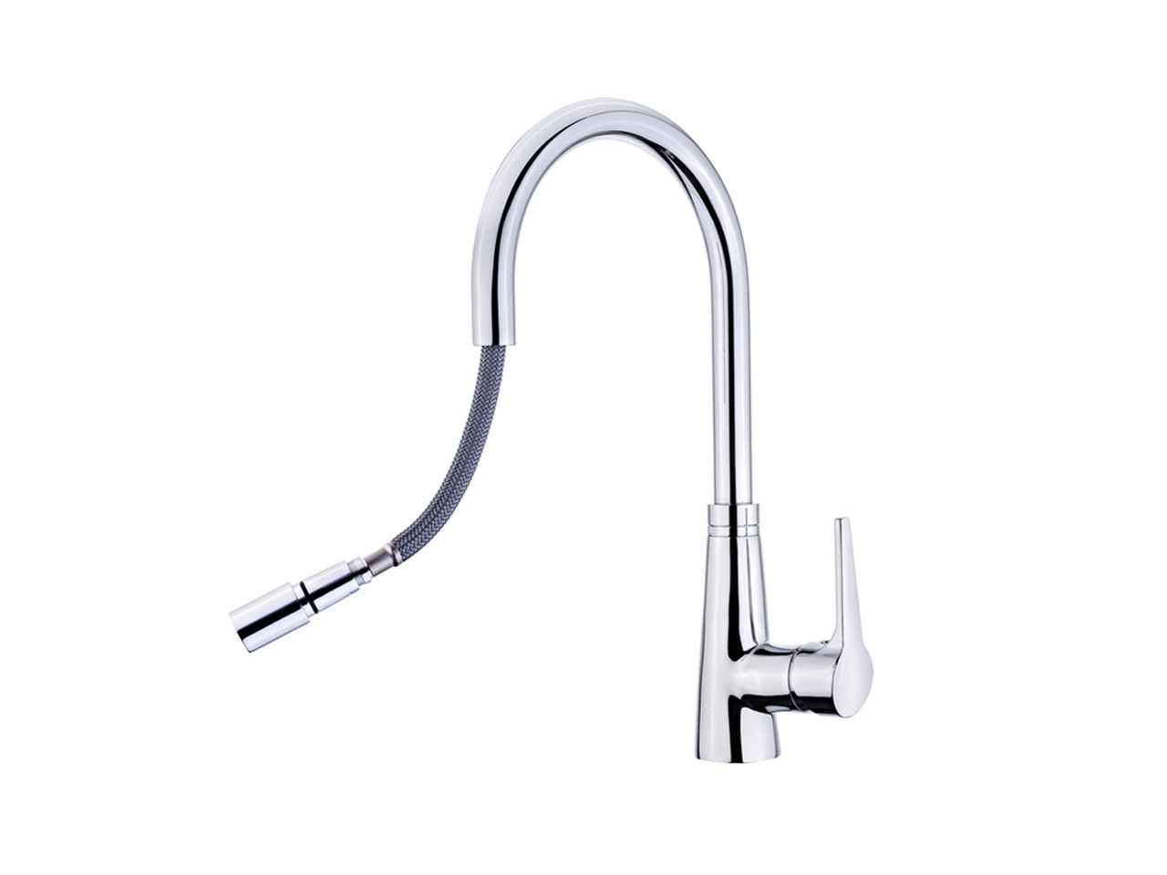 CisalSingle lever sink mixer with extrac.shower KITCHEN_LC000030