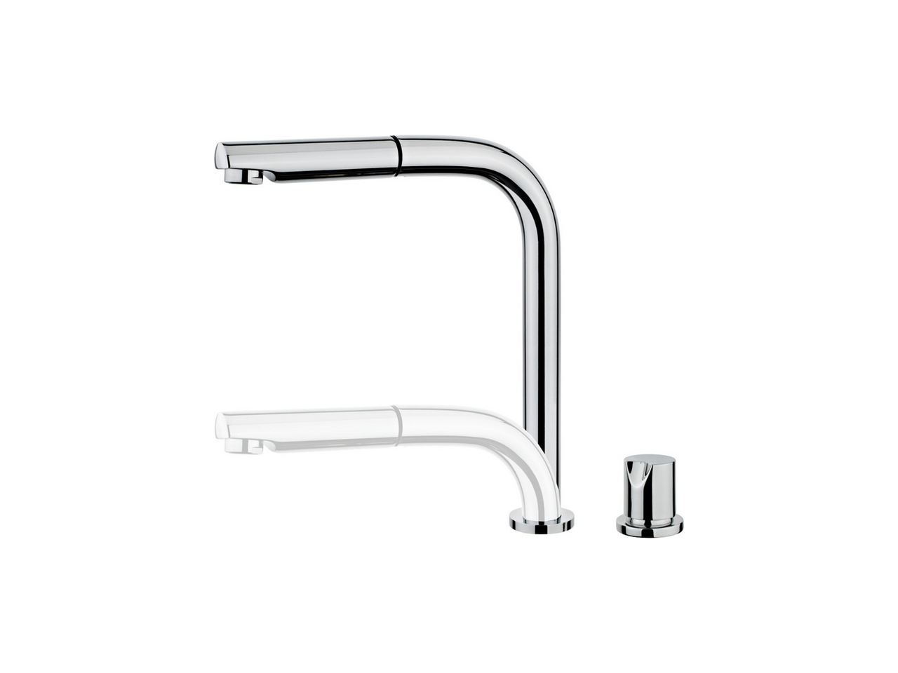 CisalSingle lever sink mixer with reclined spout KITCHEN_LC000090