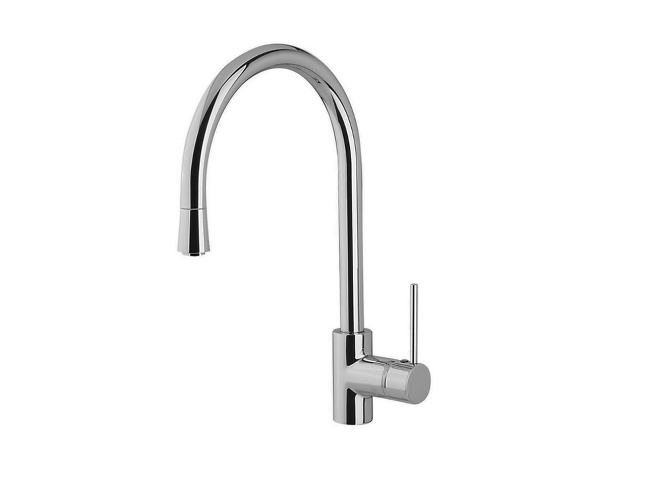 CisalSingle lever sink mixer with extrac.shower KITCHEN_LL001570