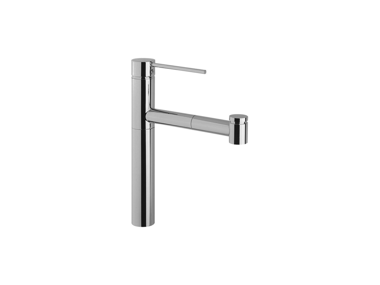 Single lever sink mixer with extrac.shower KITCHEN_LL002570 - v1