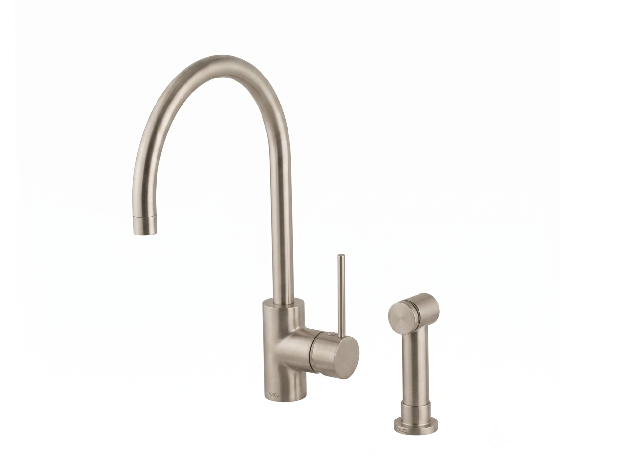 Single lever sink mixer with pull out handspray KITCHEN_LL004570 -1