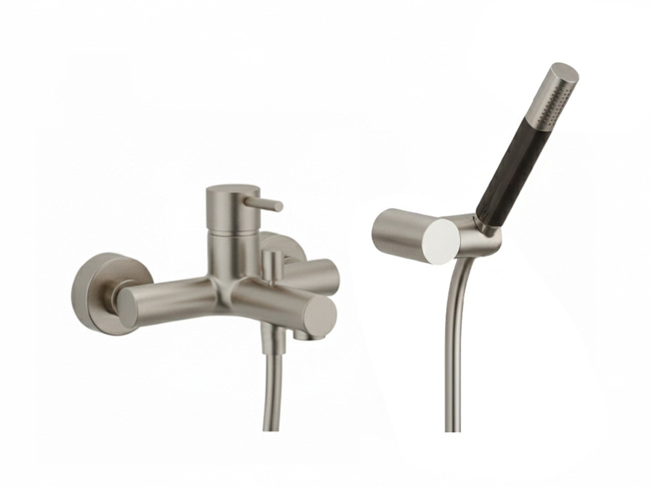 Single lever bath mixer, with shower set LESS MINIMAL_LM000121 -1