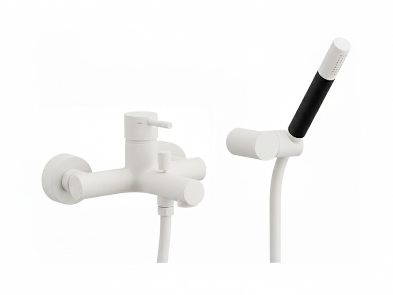 Single lever bath mixer, with shower set LESS MINIMAL_LM000121 -1