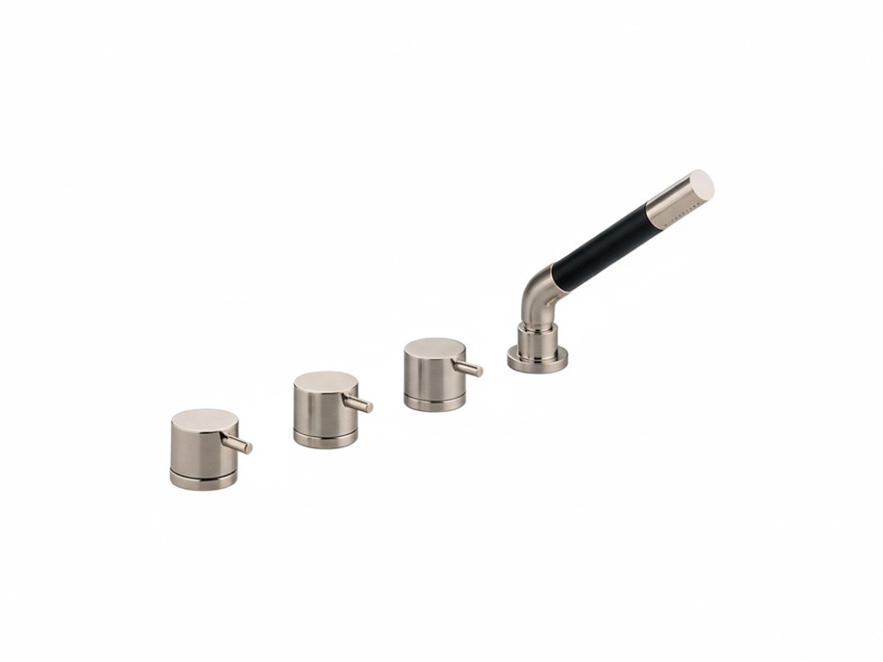 Deck-mounted 4-hole bath mixer LESS MINIMAL_LM000290 -1