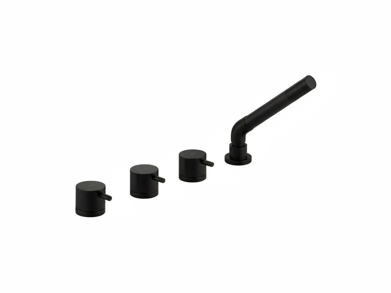 Deck-mounted 4-hole bath mixer LESS MINIMAL_LM000290 -1