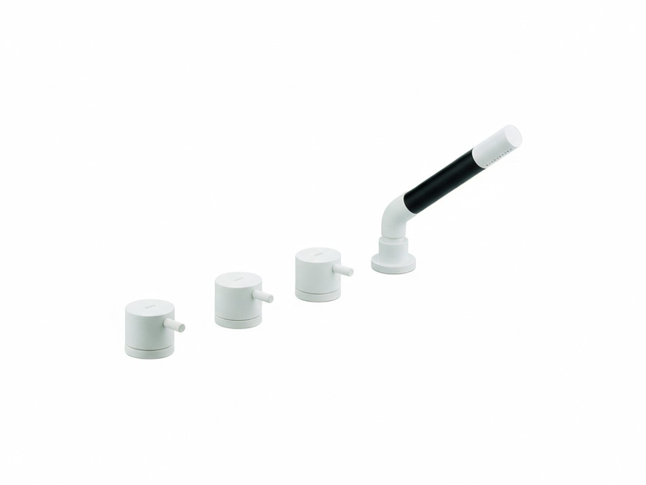 Deck-mounted 4-hole bath mixer LESS MINIMAL_LM000290 -1