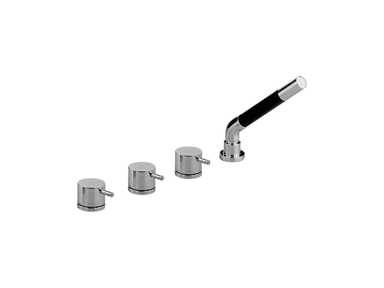 CisalDeck-mounted 4-hole bath mixer LESS MINIMAL_LM000290