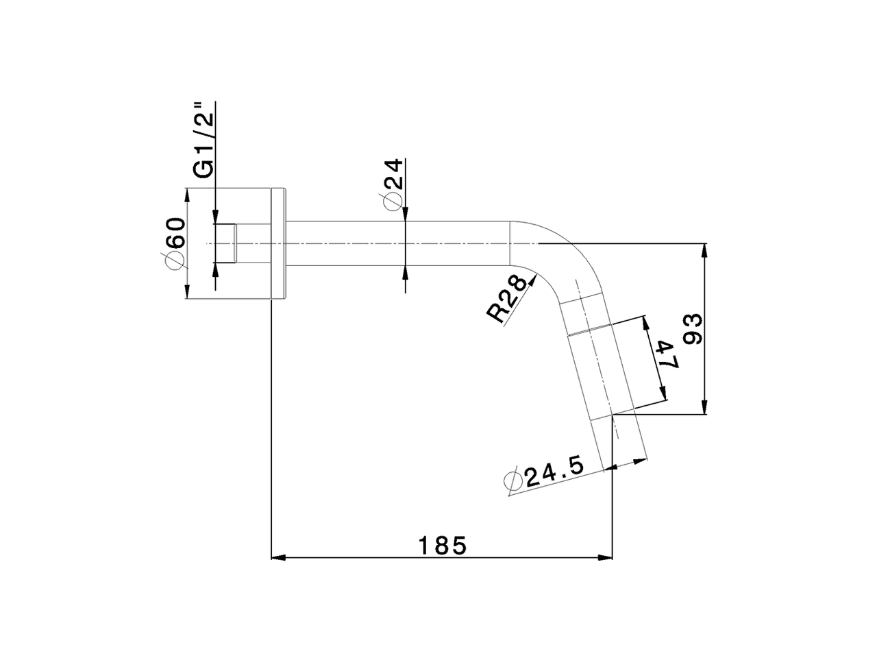 Exposed simple tap NUOVA LESS_LM001420 - v1
