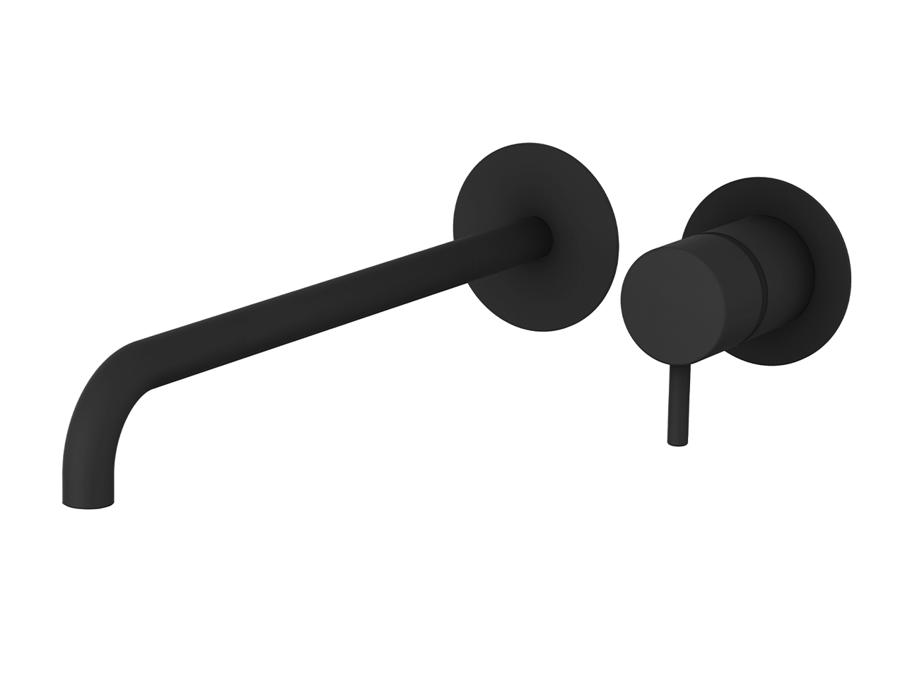 Exposed part for single lever washbasin valve LESS MINIMAL_LM005518 -1