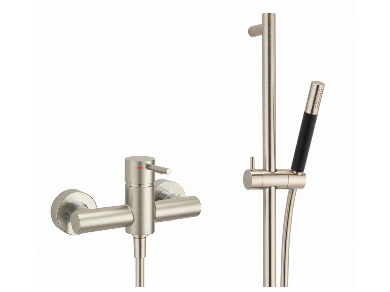 Single lever shower mixer, with shower set NUOVA LESS_LN000460 -1