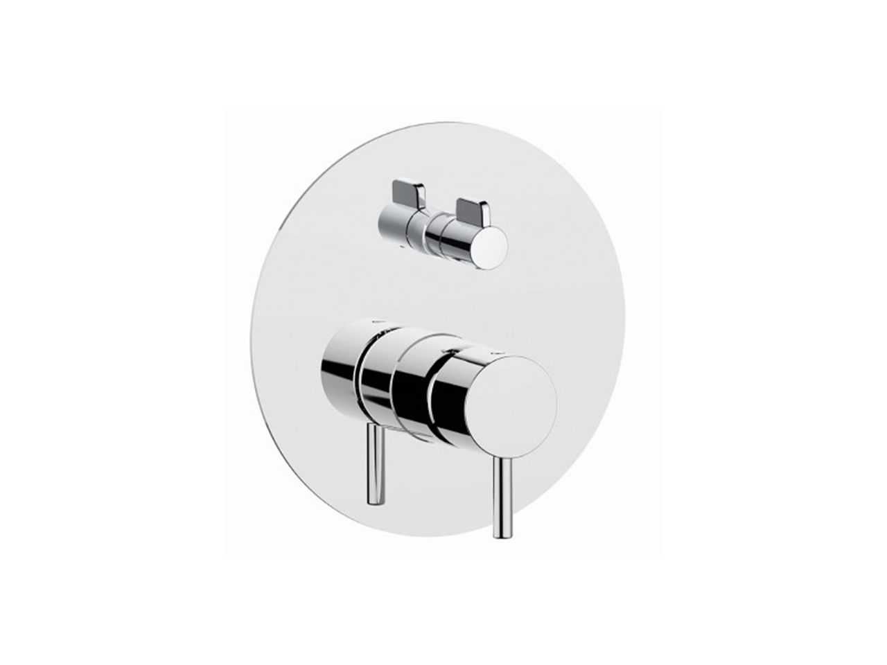 CisalExposed part for concealed S.L.bath-shower valve NUOVA LESS_LN002300