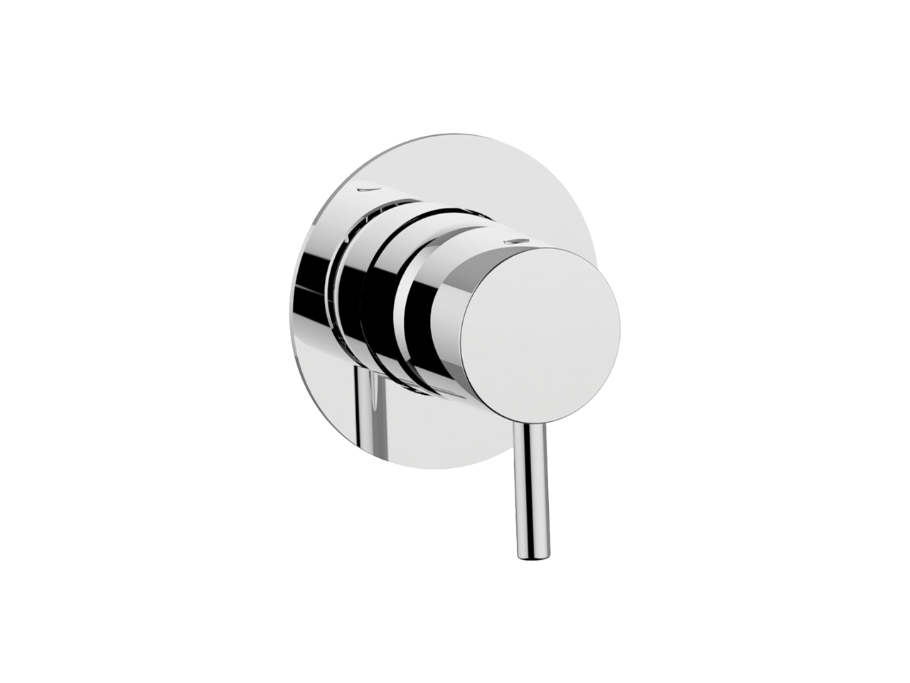 Exposed part for concealed S.L. shower valve NUOVA LESS_LN003000C -1