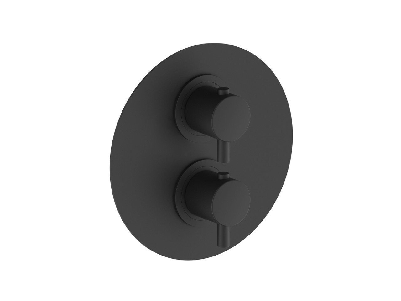 Exposed part for con.thermo.shower valve 1-outlet LESS MINIMAL_LN007300 -1