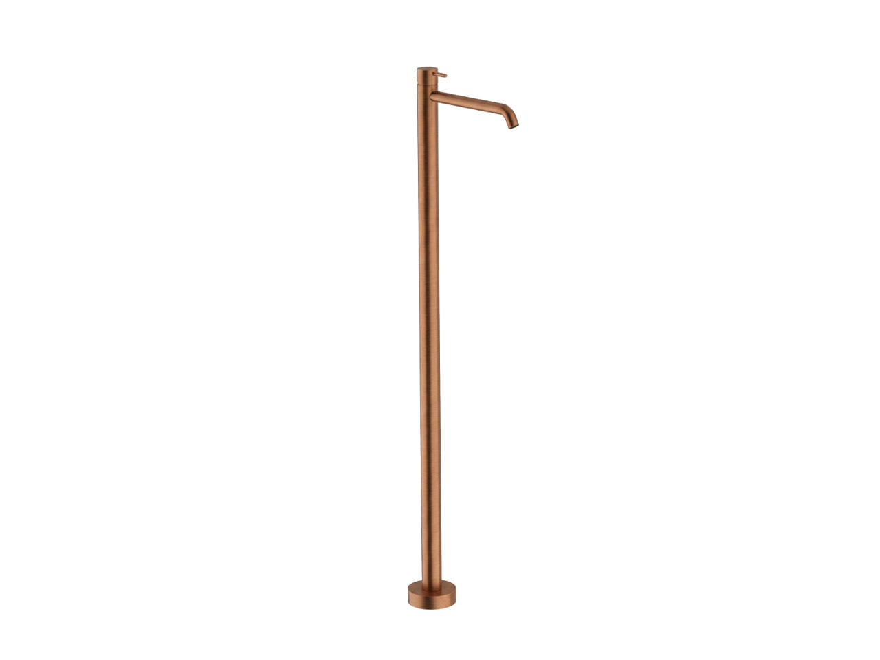 Exposed part for single basin on the floor LESS MINIMAL_LN014510C -1