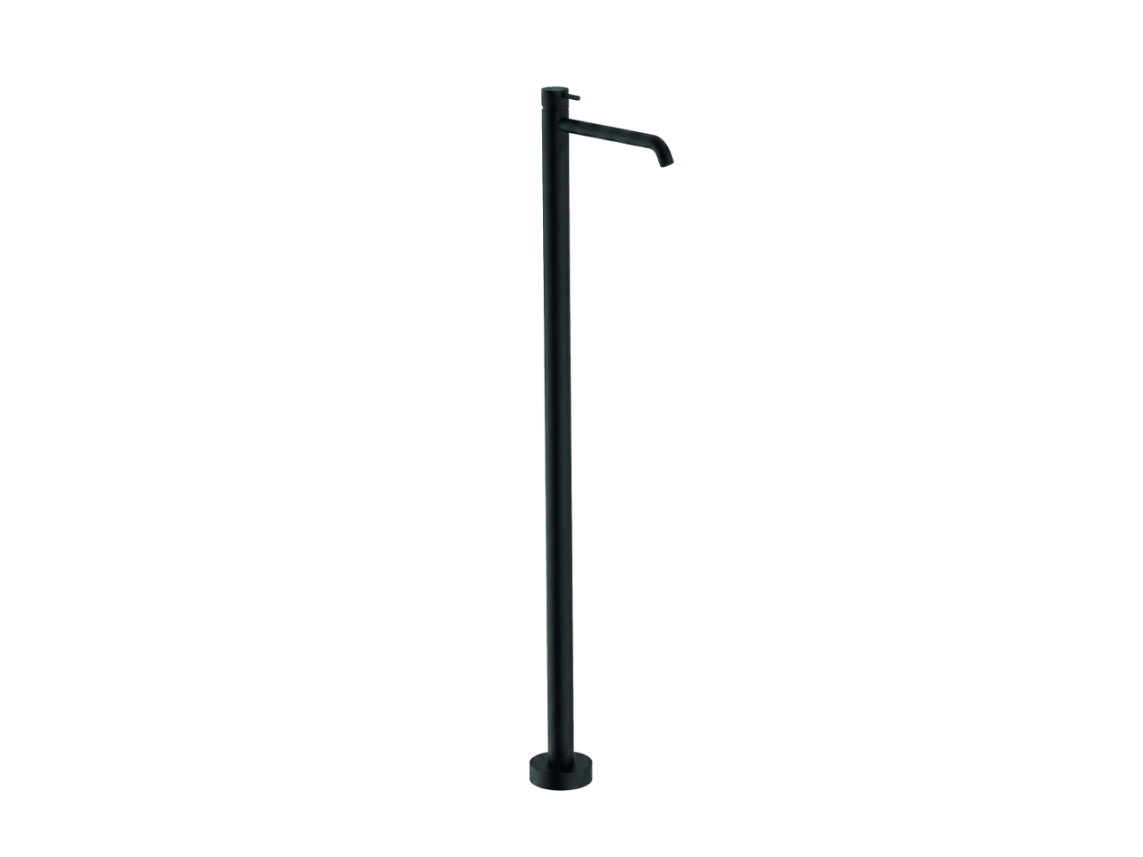Exposed part for single basin on the floor LESS MINIMAL_LN014510C -1