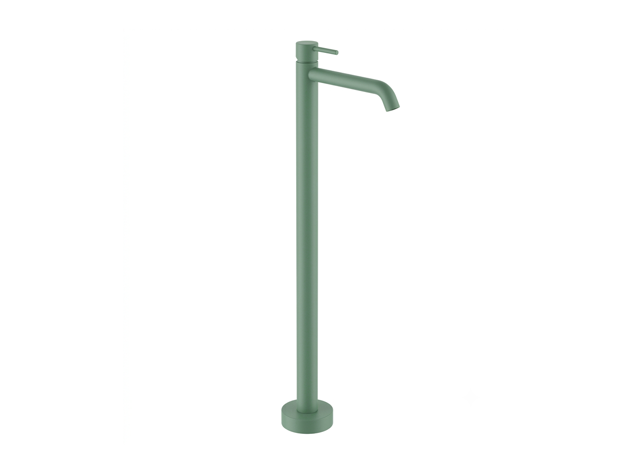 Exposed part for single basin on the floor LESS MINIMAL_LN014510C -1