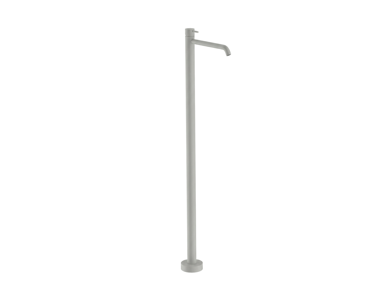 Exposed part for single basin on the floor LESS MINIMAL_LN014510C -1