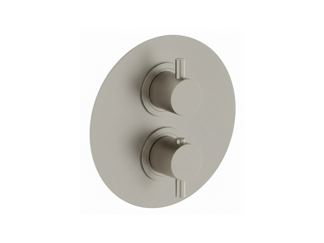 Exposed part for con.thermo.shower valve, 3-outlet LESS MINIMAL_LN018200 -1