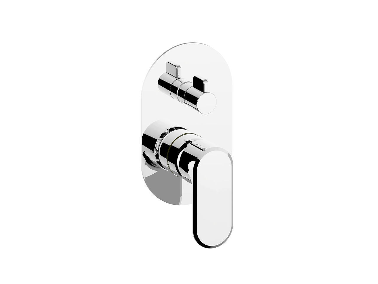 CisalExposed part for concealed S.L.bath-shower valve LINEAVIVA_LV002300C