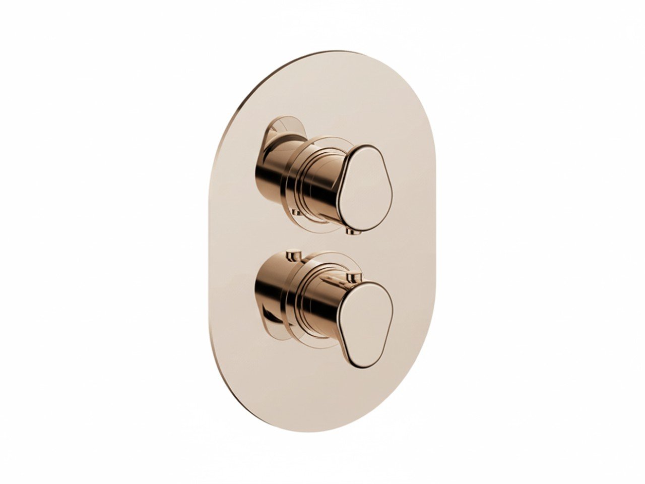 Exposed part for con.thermo.shower valve 1-outlet LINEAVIVA_LV007300 -1