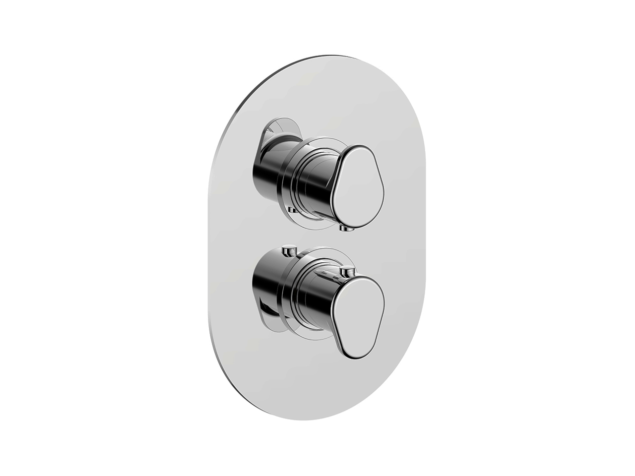 CisalExposed part for con.thermo.shower valve 1-outlet LINEAVIVA_LV007300