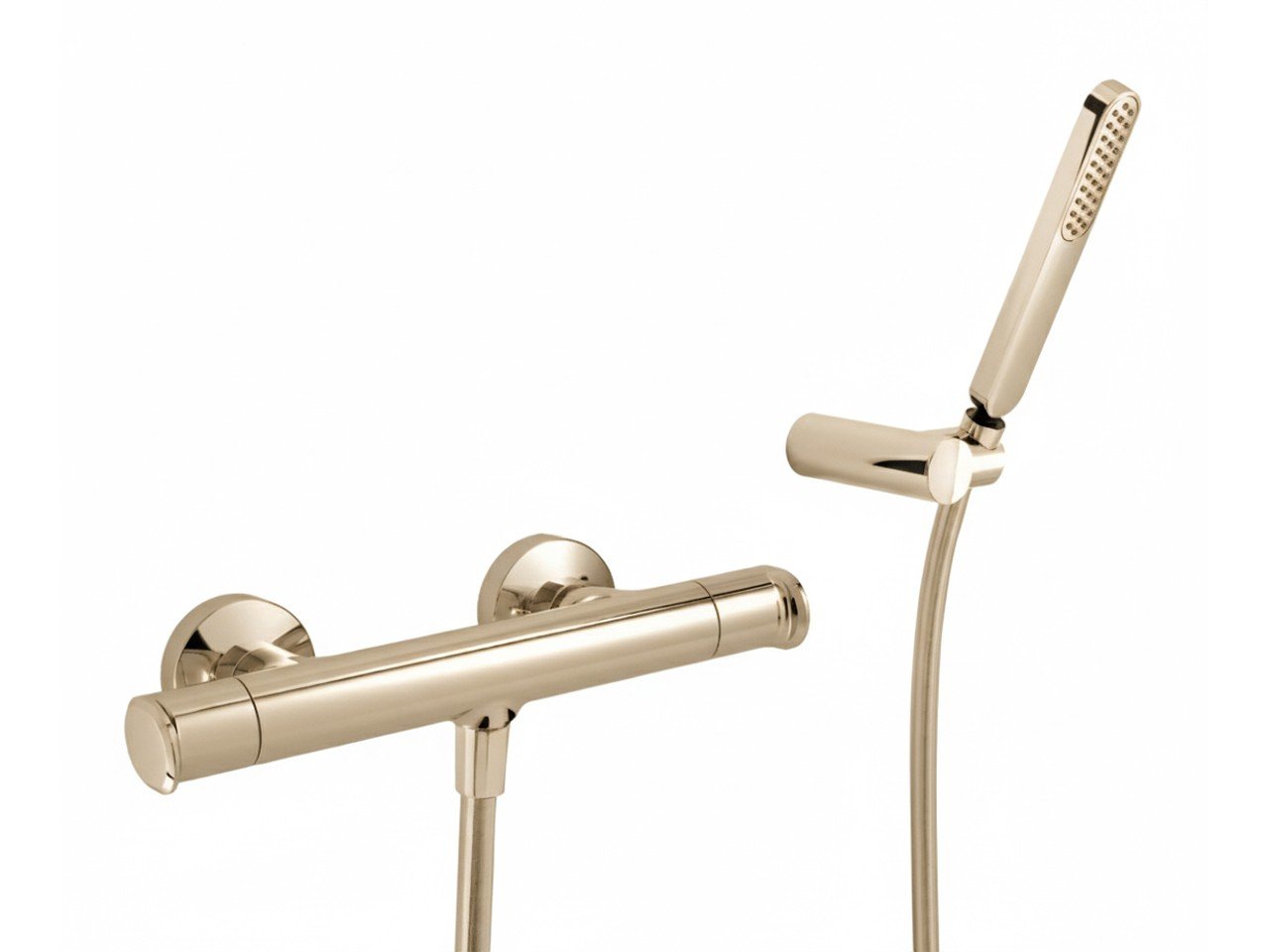 Thermostatic shower mixer, with shower set LINEAVIVA_LVD01010 -1