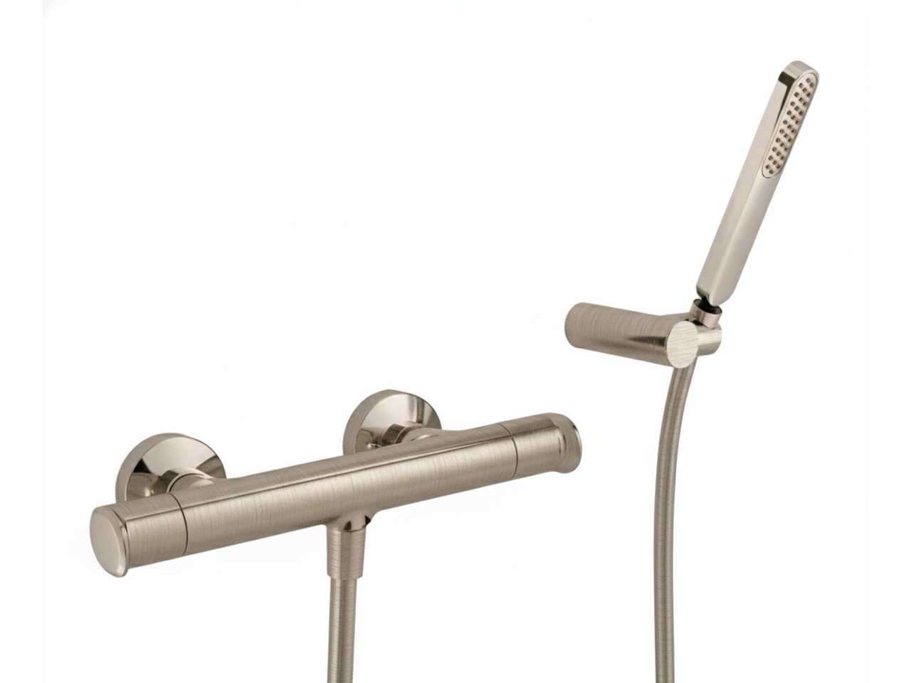 Thermostatic shower mixer, with shower set LINEAVIVA_LVD01010 -1
