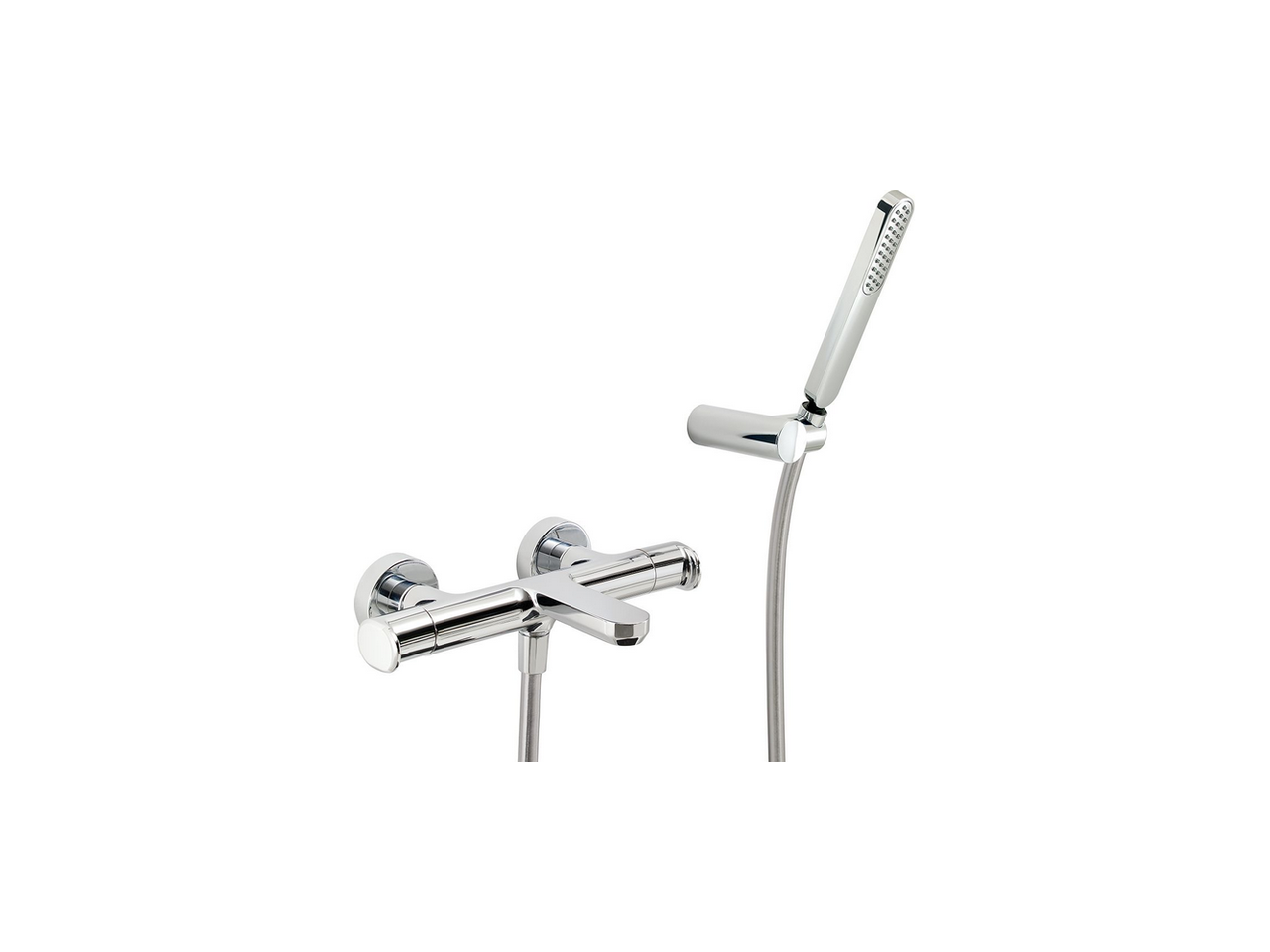 Thermostatic bath mixer, with shower set LINEAVIVA_LVD21010 - v1