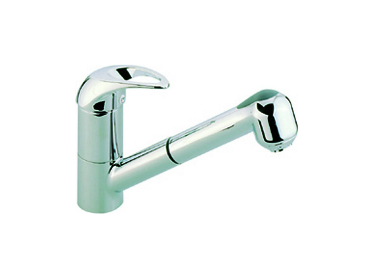 CisalSingle lever sink mixer with extrac.shower KITCHEN_MA002570