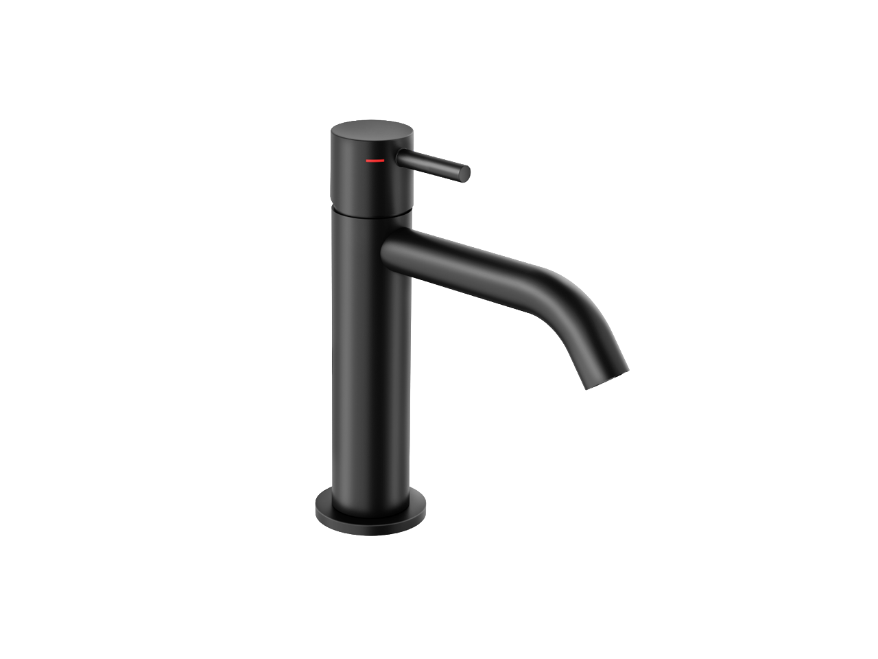 Single lever 'large' washbasin mixer LESS MINIMAL_MI000504C -1