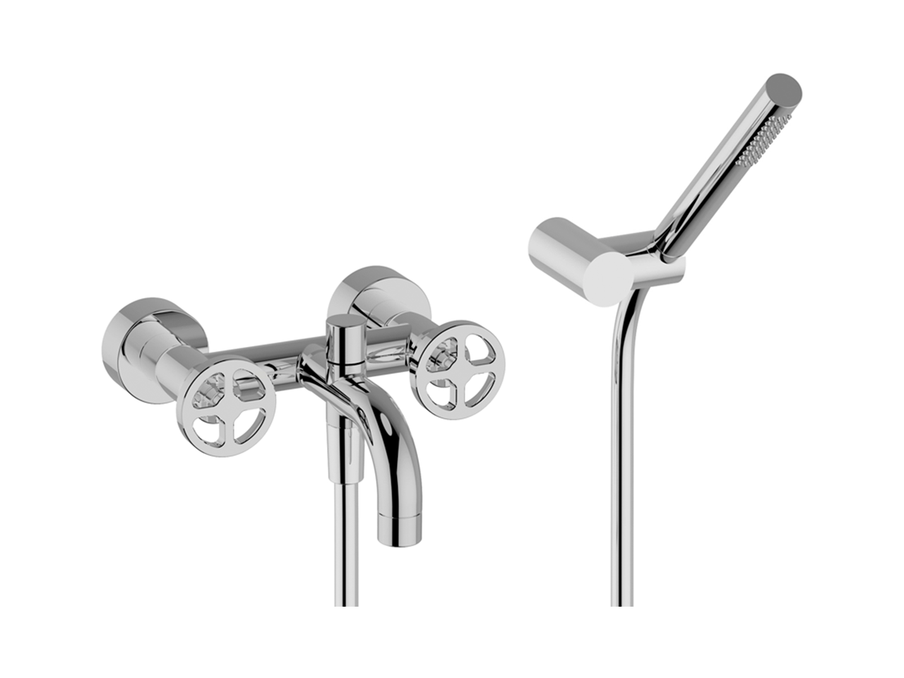 CisalBath mixer, with full equipment GRACE_MN000120