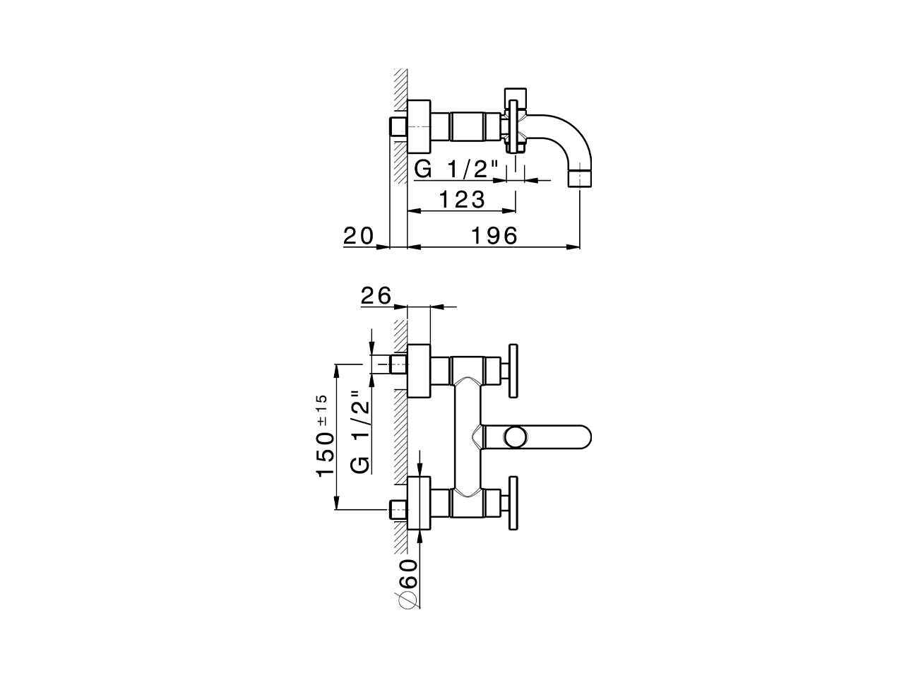 Bath mixer GRACE_MN000130 - v1