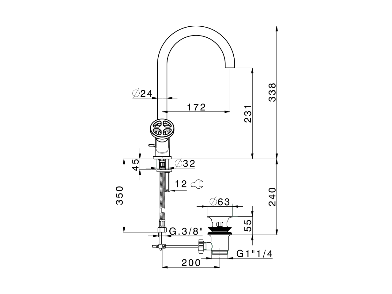 Washbasin mixer GRACE_MN000520 - v1