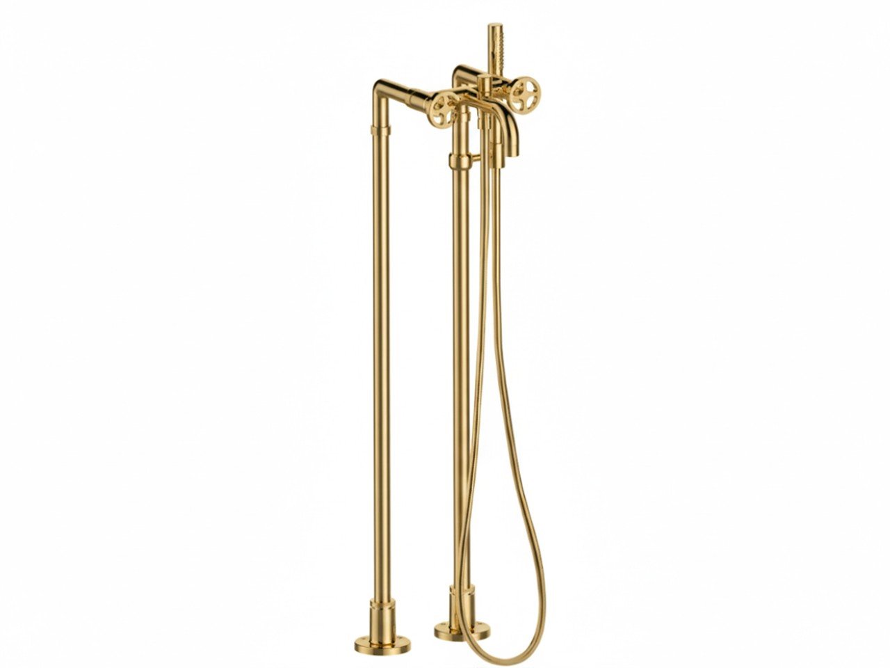 Bath mixer, with floor pillar legs GRACE_MN004200 -1
