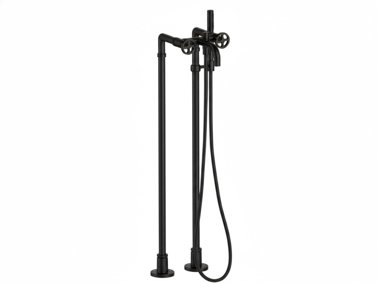 Bath mixer, with floor pillar legs GRACE_MN004200 -1