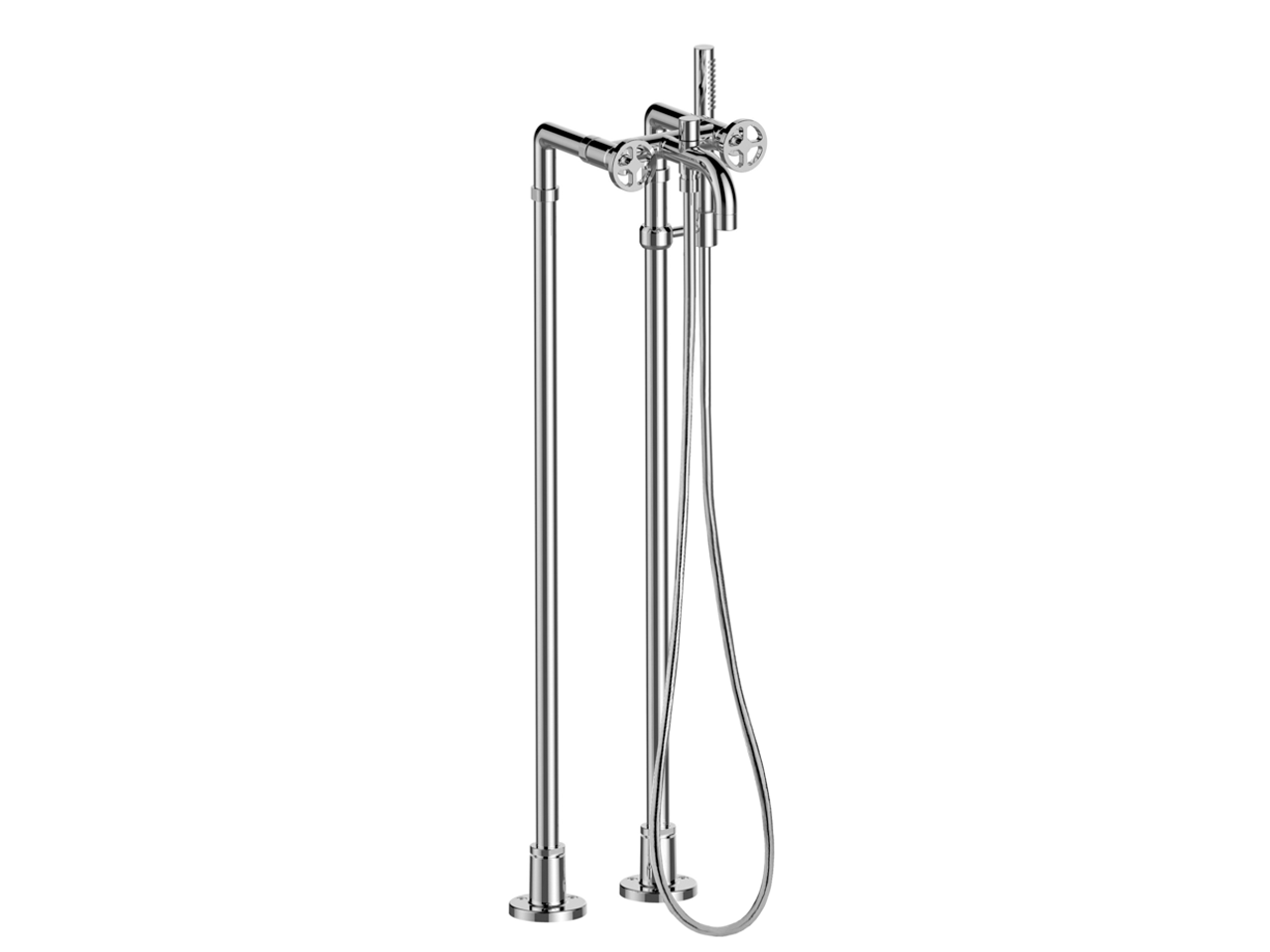 CisalBath mixer, with floor pillar legs GRACE_MN004200