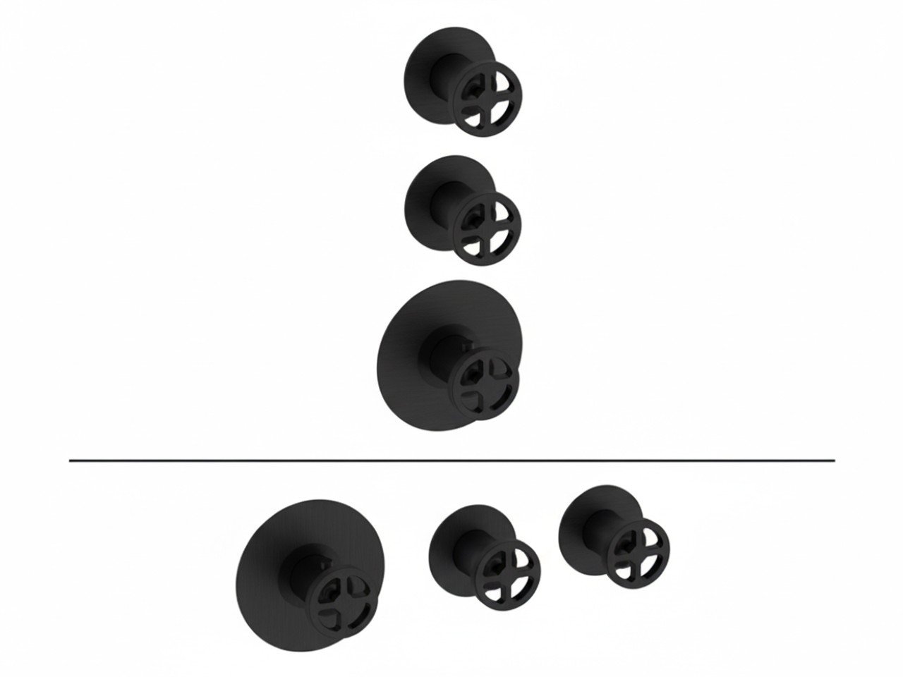 Cover Part for 2 Function Concealed Thermo Valve WELLNESS_MN00R200 -1