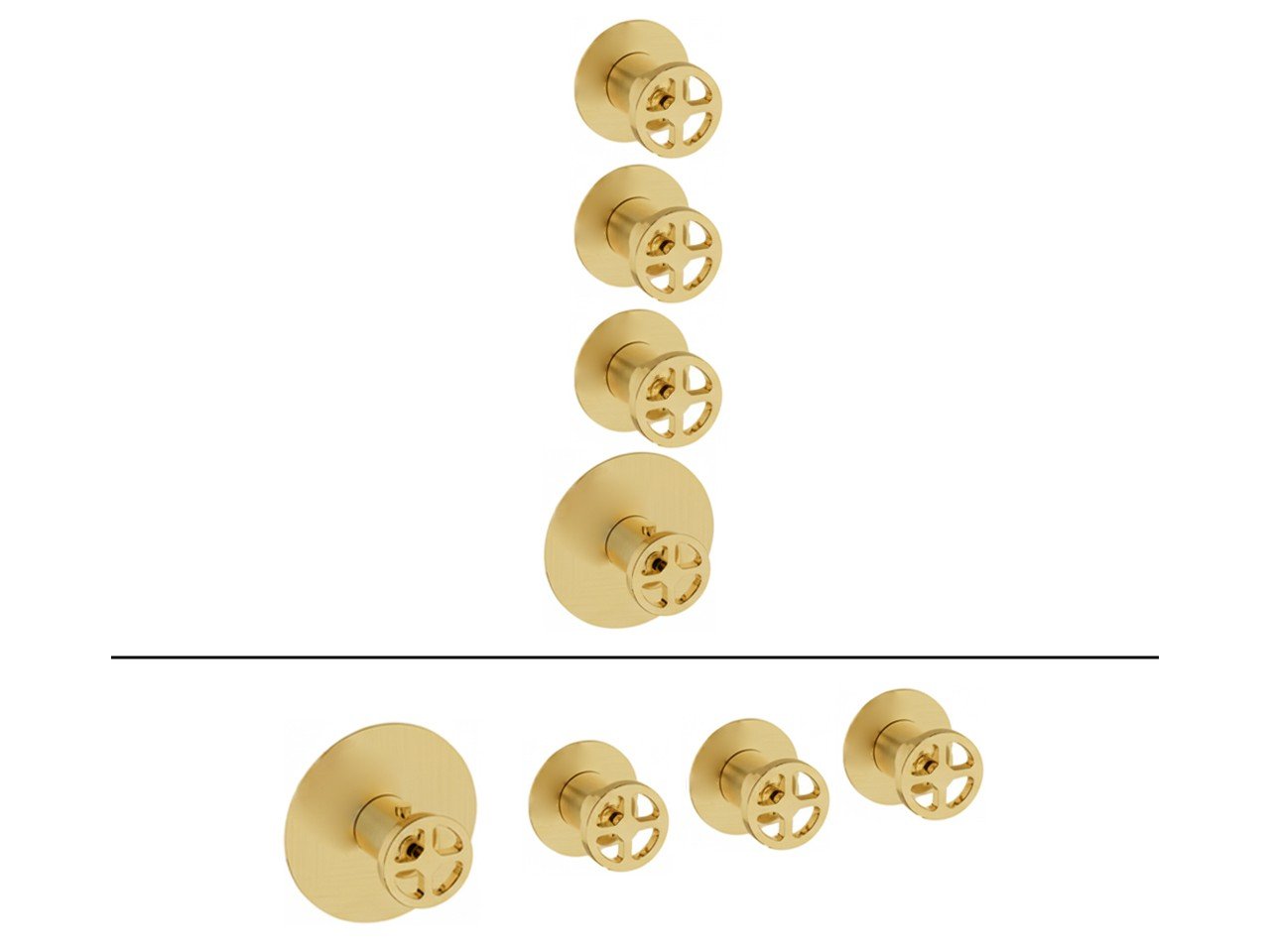 Cover Part for 3 Function Concealed Thermo Valve WELLNESS_MN00R300 -1