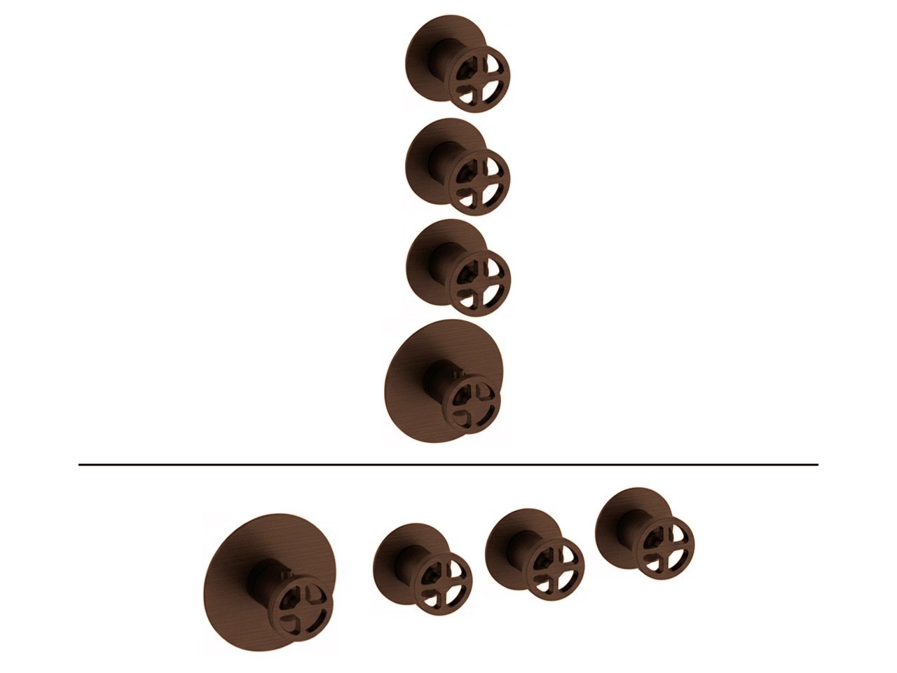 Cover Part for 3 Function Concealed Thermo Valve WELLNESS_MN00R300 -1
