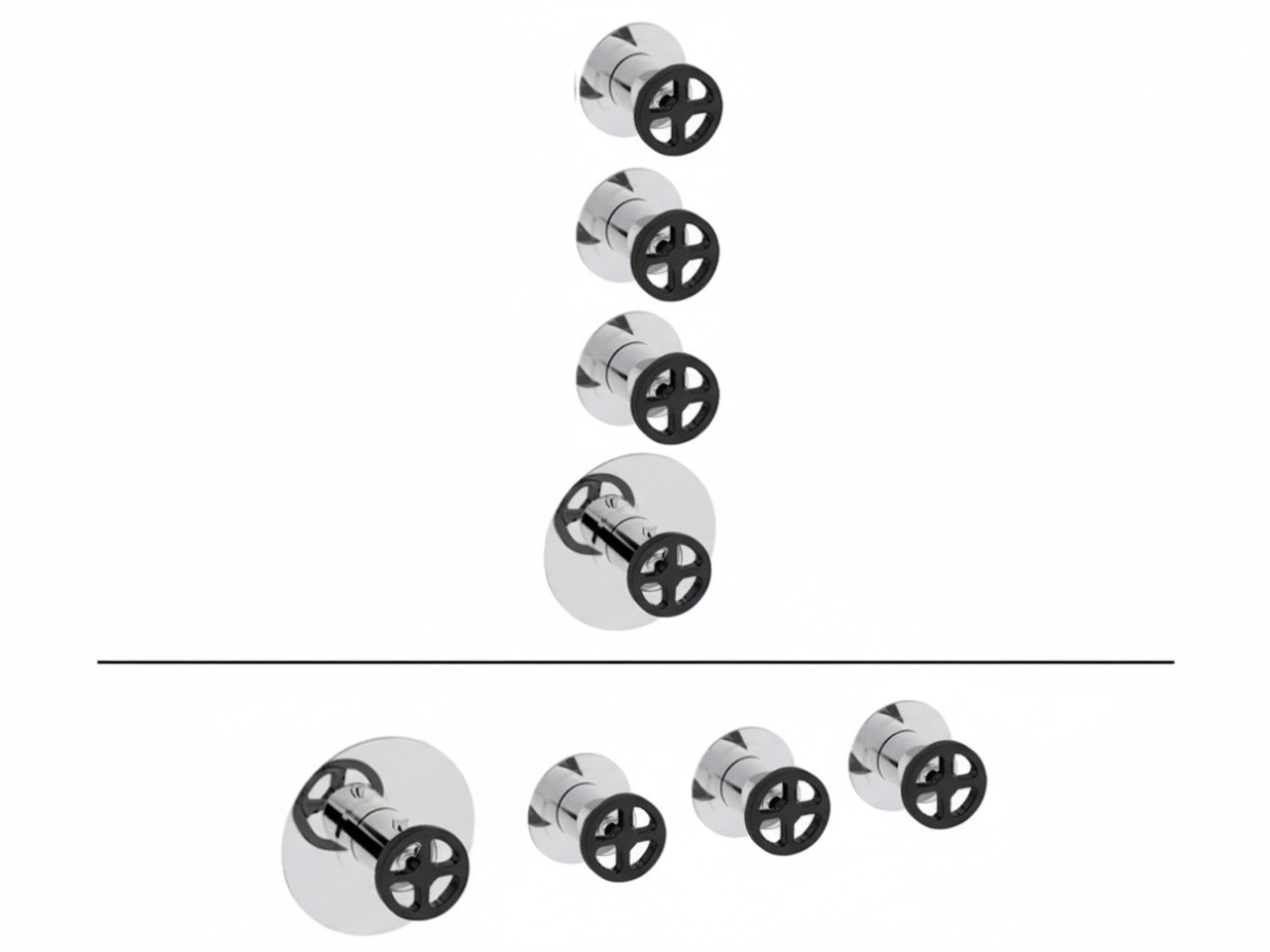 Cover Part for 3 Function Concealed Thermo Valve GRACE_MN00R300 -1