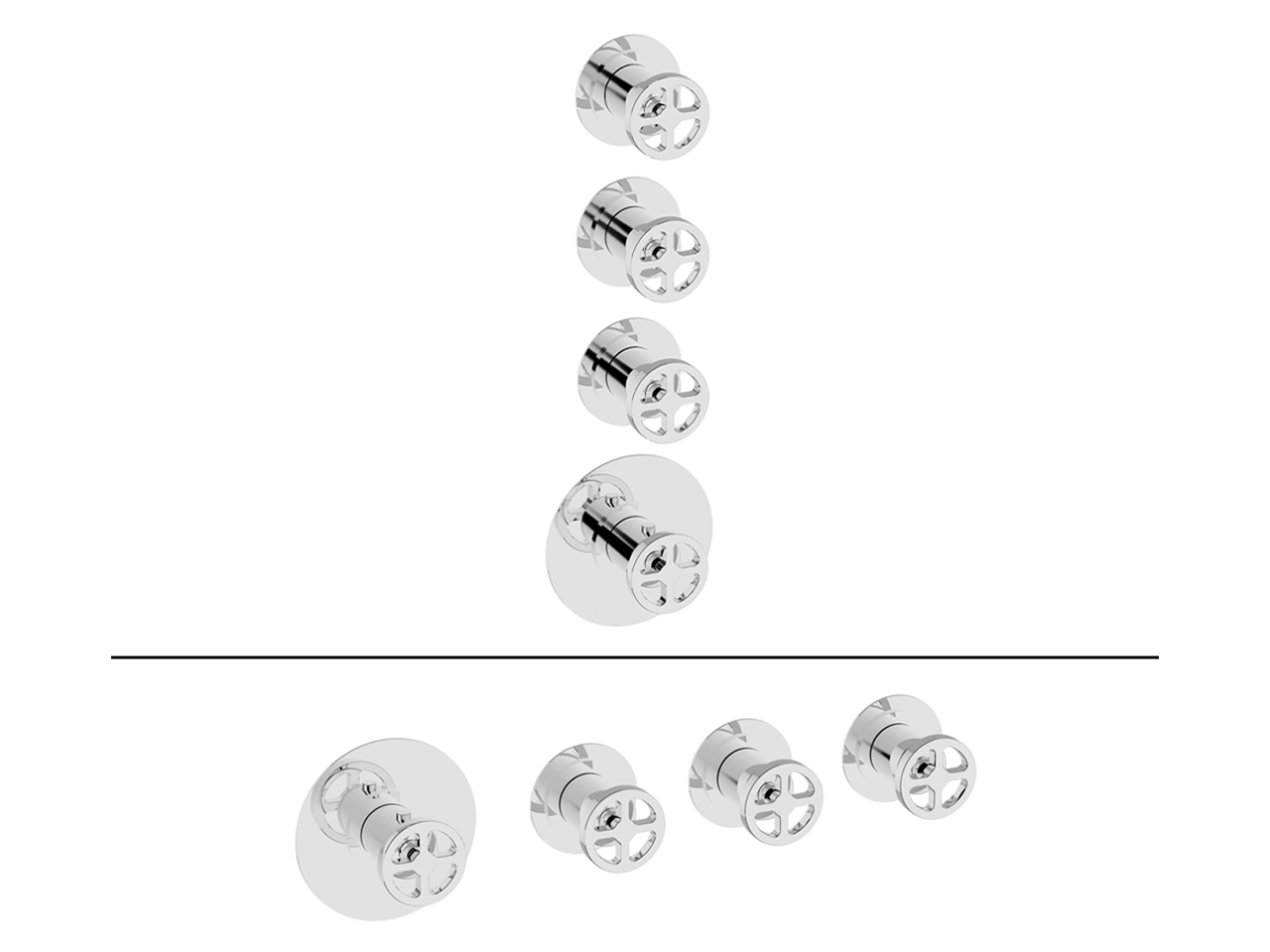 CisalCover Part for 3 Function Concealed Thermo Valve WELLNESS_MN00R300