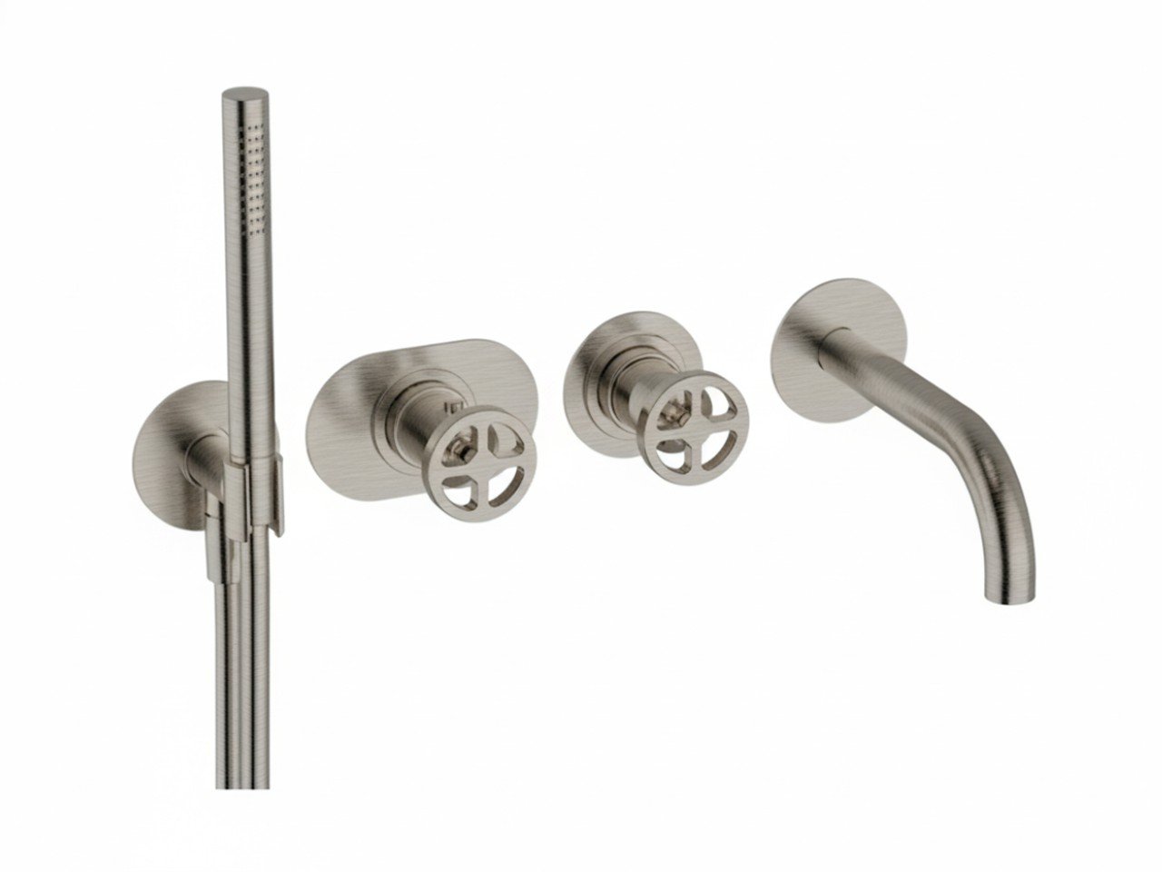 Exposed part for con.thermo. bath mixer, 2-outlet GRACE_MN019441 -1